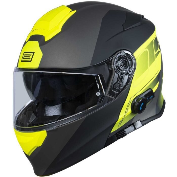CASCO MODULARE BLUETOOTH INTEGRATO ORIGINE DELTA ROW YELLOW BLACK