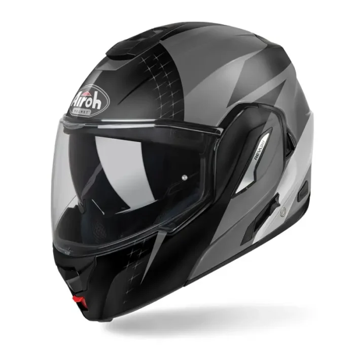 CASCO MODULARE AIROH REV 19 LEADEN ANTRACITE OPACO