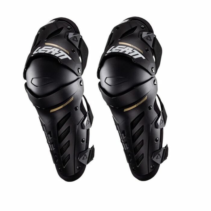 Ginocchiera Moto Cross Enduro Leatt Dual Axis Nero