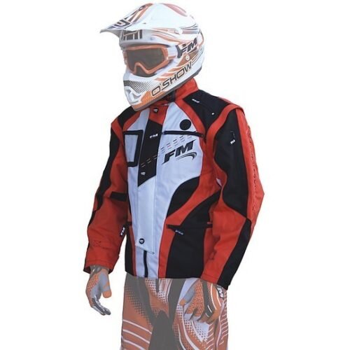 Giacca Tecnica moto Cross Enduro FM Racing Enduro Hydro Jacket Rosso