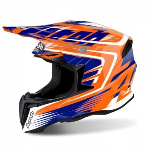 CASCO AIROH TWIST MIX ORANGE GLOSS