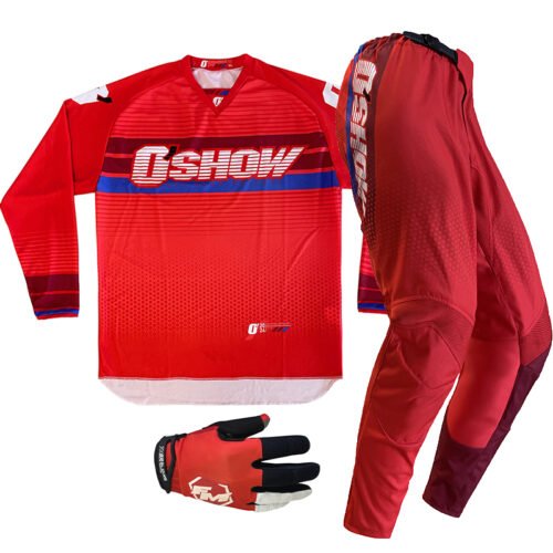 Completo Moto Cross Enduro O’Show + Guanti