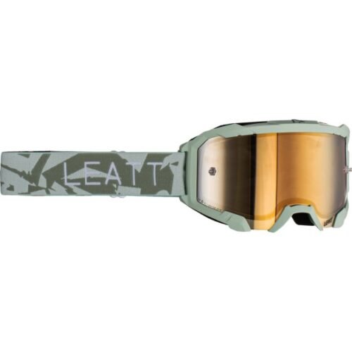 Maschera motocross Leatt Velocity 4.5 Iriz Cactus bronzo