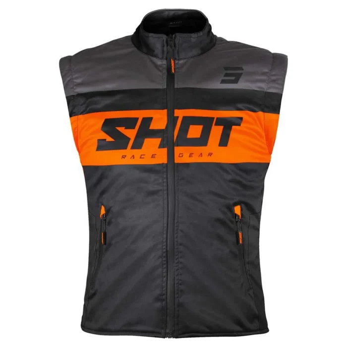 Gilet Shot Bodywarmer Lite Orange da motocross