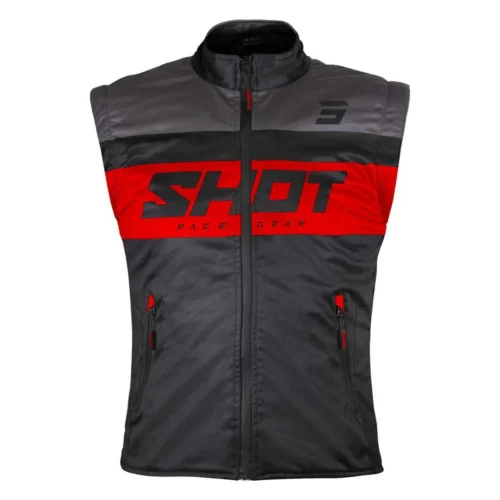 Gilet Shot Bodywarmer Lite Red  da motocross