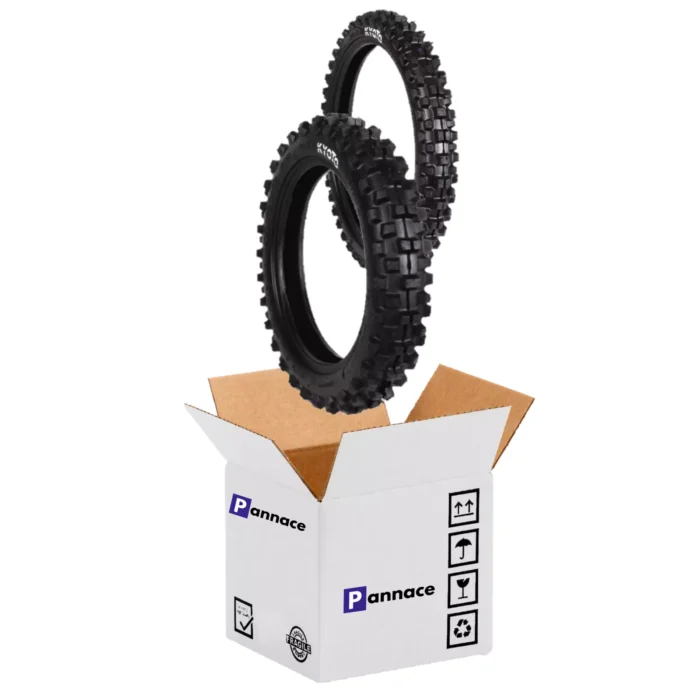 Coppia gomme Kyoto Cross 80/100-21 + 110/90-19