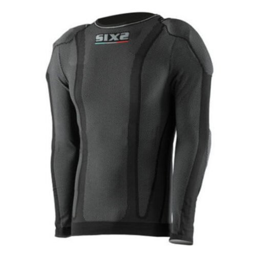 Pettorina/Maglia Tecnica intima maniche lunghe Sixs con protezioni removibili
