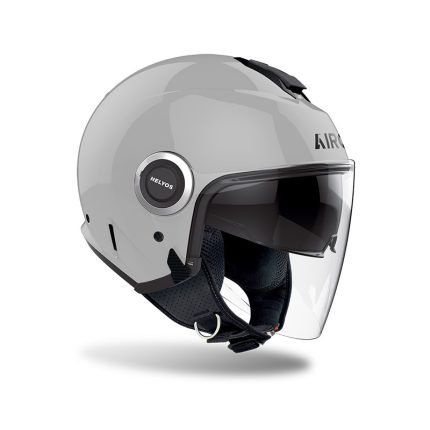CASCO MOTO JET AIROH GRIGIO CHIARO