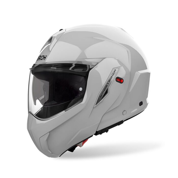casco moto airoh mathisse grigio cemento
