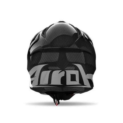 casco moto off road nero full carbon gloss aviator ace 2