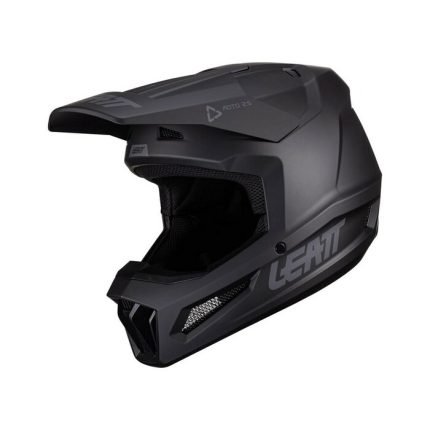 casco moto leatt nero