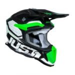 casco just1 j18 hexa verde fluo bianco nero