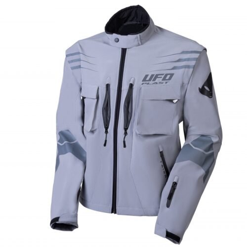 Giacca Moto Enduro Ufo Taiga Grigio
