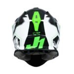casco just1 j18 hexa verde fluo bianco nero