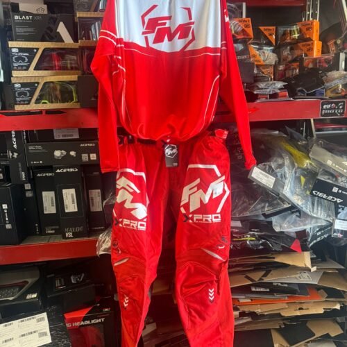 Completo Moto Cross Enduro O'Show XPRO22 Rosso