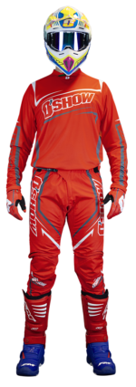 abbigliamento oshow rosso