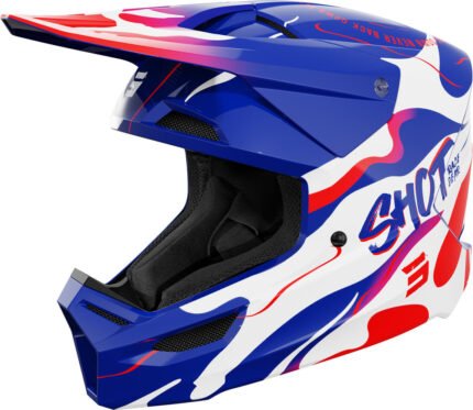 furious_kid_beast_helmet_blue_red_gloss