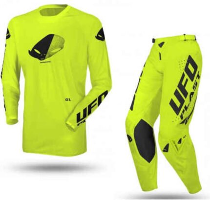 COMPLETO UFO BIMBO GIALLO FLUO