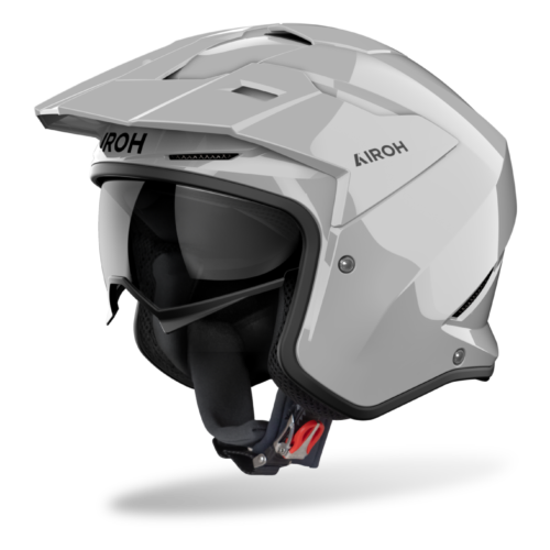 Casco Moto / Scooter Jet Airoh Kombakt Color Grigio | Concrete Grey Gloss
