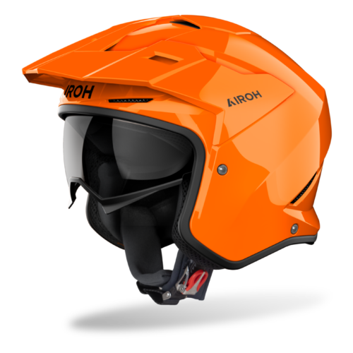 Casco Moto / Scooter Jet Airoh Kombakt Color Arancione | Orange Gloss