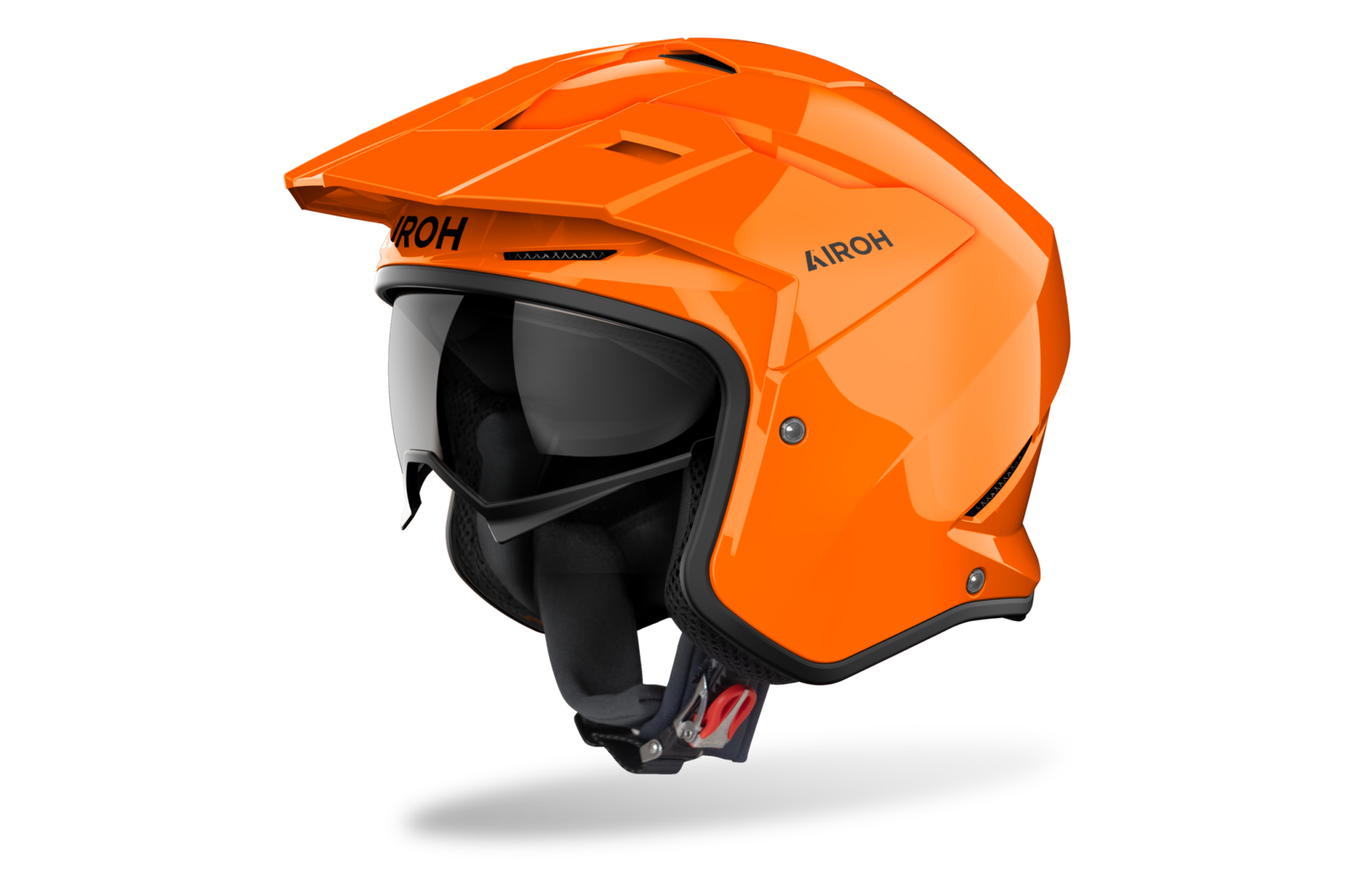 Casco Moto / Scooter Jet Airoh Kombakt Color Arancione | Orange Gloss