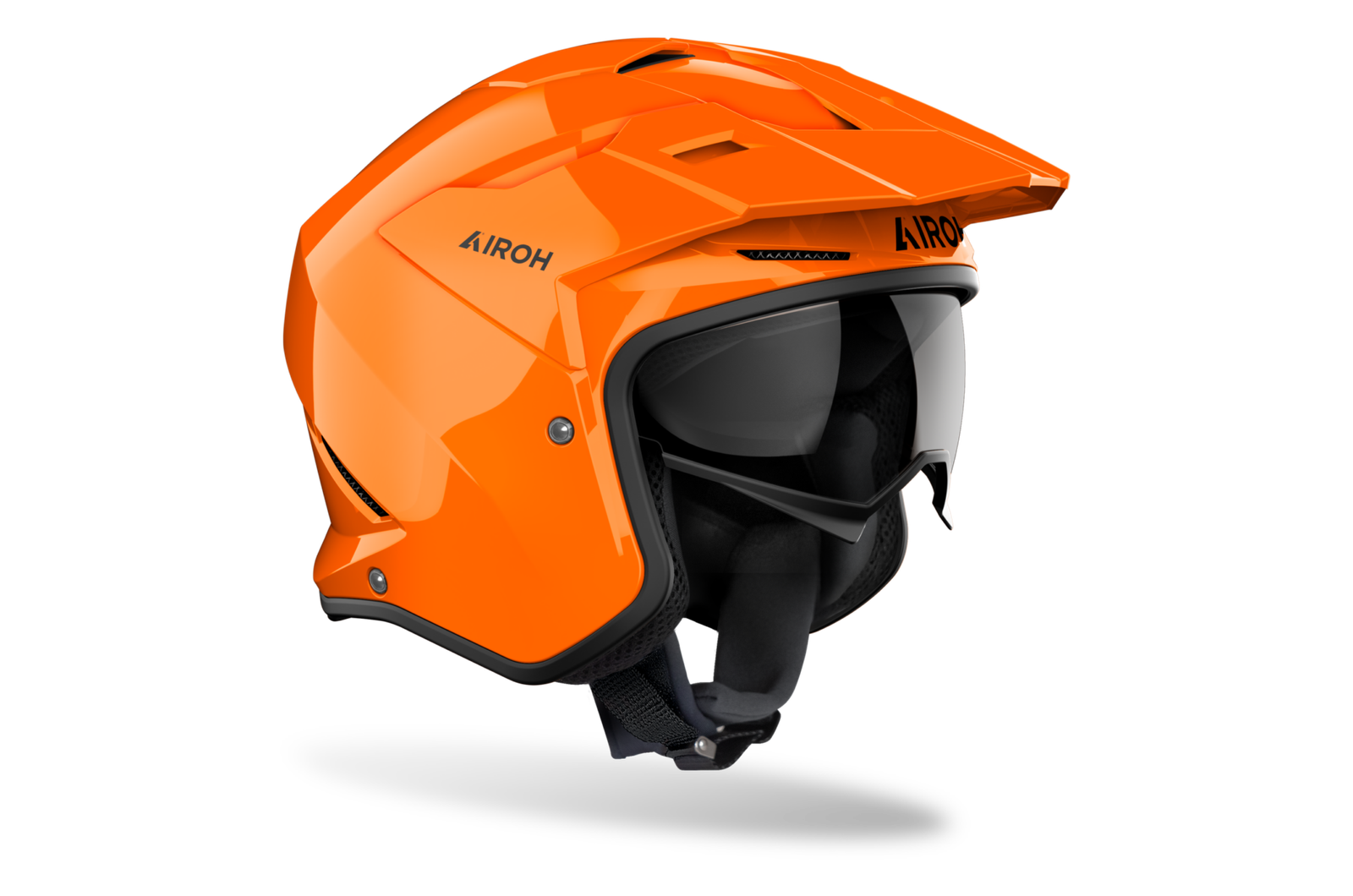Casco Moto / Scooter Jet Airoh Kombakt Color Arancione | Orange Gloss - immagine 2