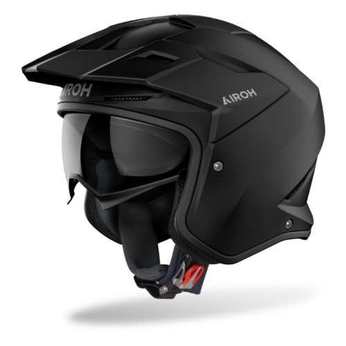 Casco Jet Airoh Kombakt Color Nero Opaco | Black Matt