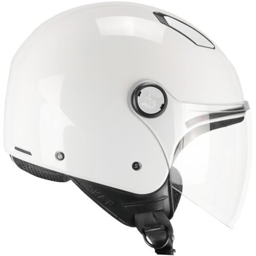 Casco Moto - Scooter Demi Jet Ska-P LUKE MONO Bianco