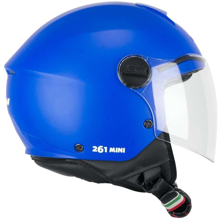 Casco Bambino Jet CGM Mini Mono Azzurro