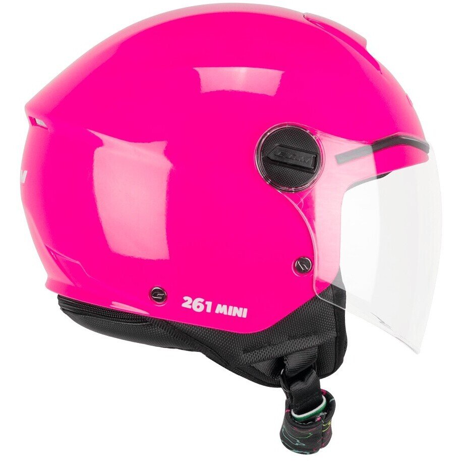 Casco Bambino Jet CGM Mini Mono Fuxia