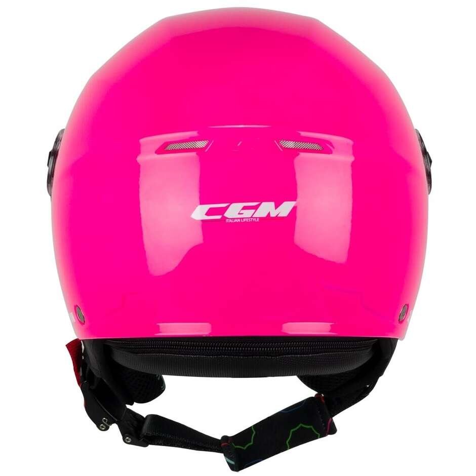 Casco Bambino Jet CGM Mini Mono Fuxia - immagine 4