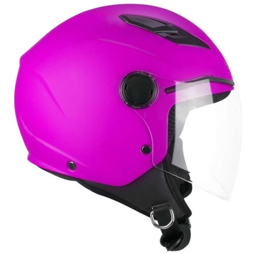 Casco Bambina Junior Pod Mono Fucsia Cgm Skap