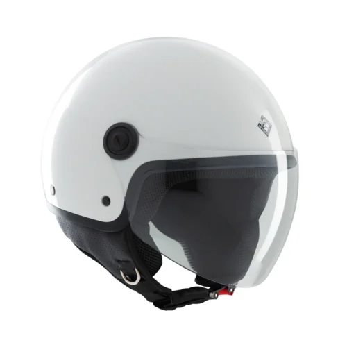Casco Jet Scooter Tucano Urbano El'Jettin 6.0 Glossy Ice White | Bianco