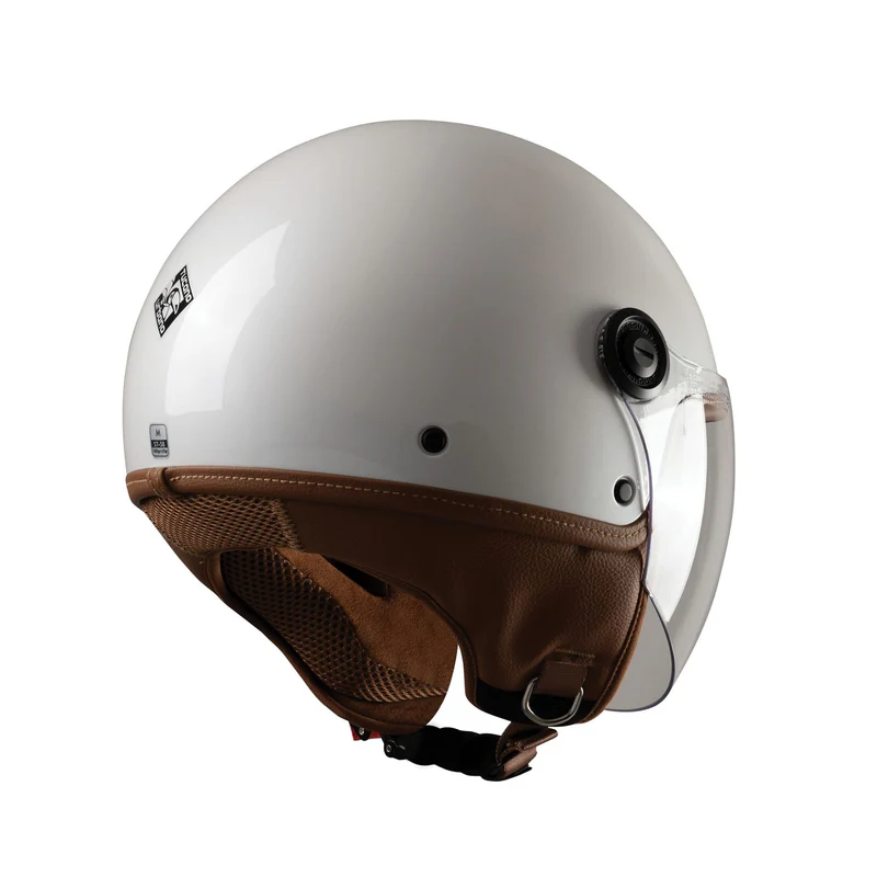 Casco Jet Scooter Tucano Urbano El'Jettin 6.0 Glossy Pearl White | Bianco Perla - immagine 7