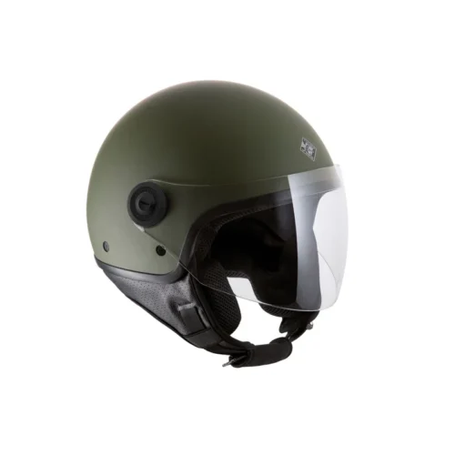 Casco Jet Scooter Tucano Urbano El'Jettin 6.0 Matt Airborne Green | Verde Opaco