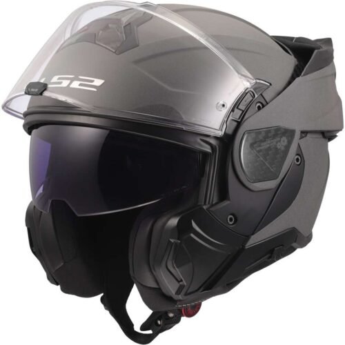 Casco Moto Modulare LS2 FF910 Advant 2 Solid Concrete | Grigio Opaco