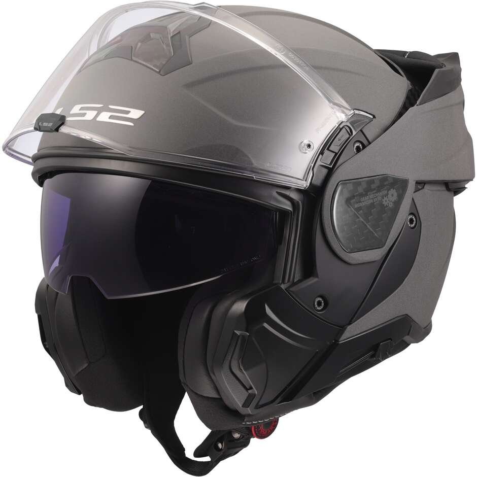 Casco Moto Modulare LS2 FF910 Advant 2 Solid Concrete | Grigio Opaco