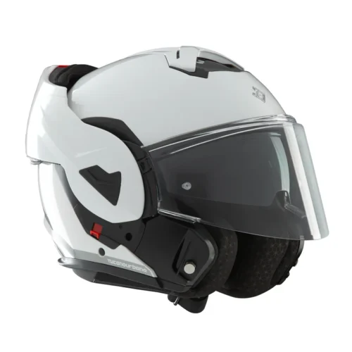 Casco Moto Scooter Modulare Reversibile Tucano Urbano Fastflip Glossy Pearl White