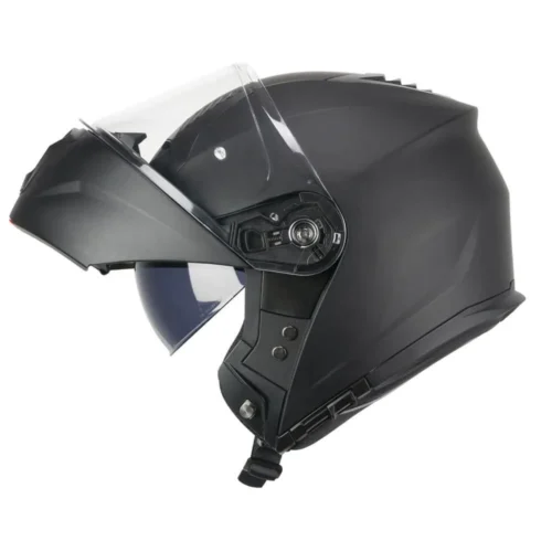 Casco Moto Scooter Modulare SKA-P 5THA FALCON MONO Nero opaco