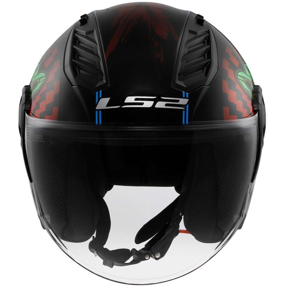 Casco Scooter Jet LS2 OF616 Airflow 2 HAPPY DREAMS - immagine 2
