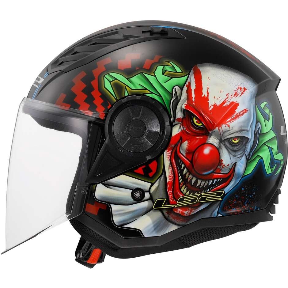 Casco Scooter Jet LS2 OF616 Airflow 2 HAPPY DREAMS - immagine 5