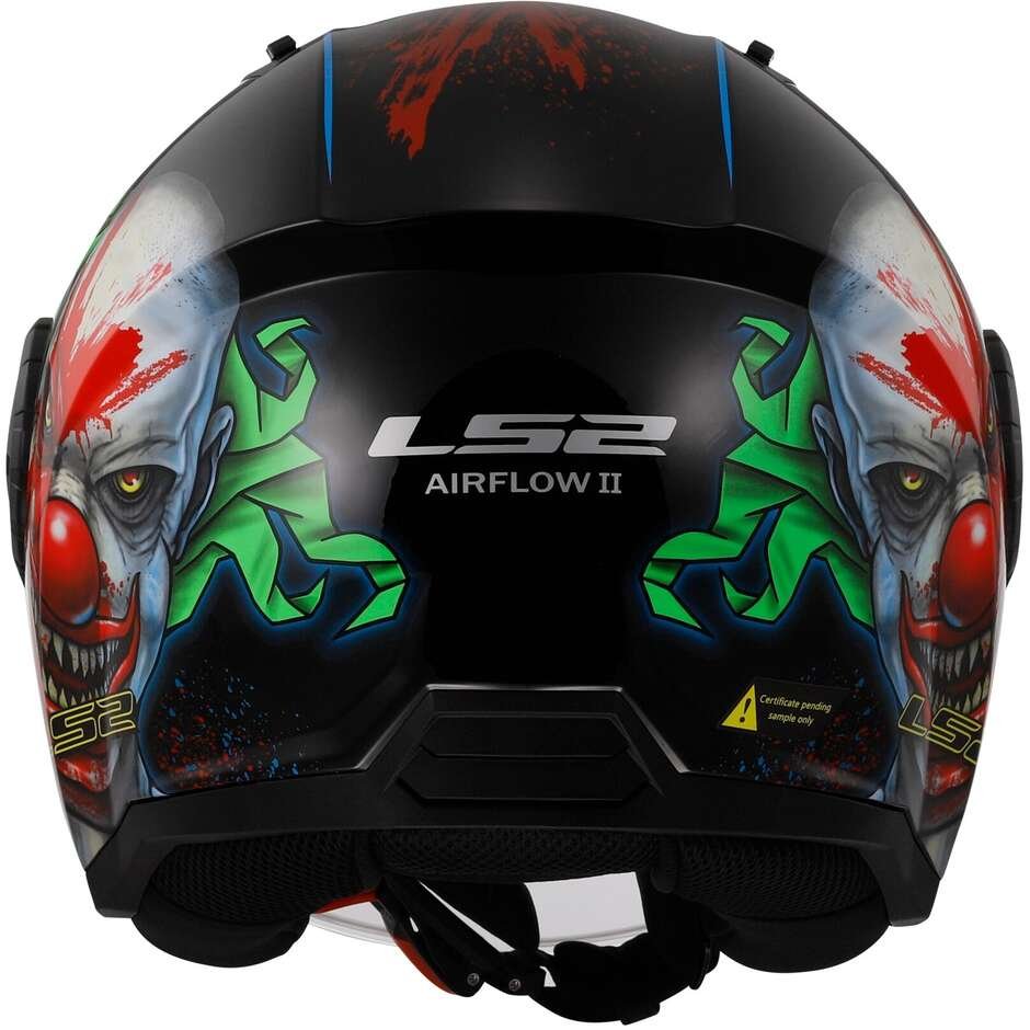 Casco Scooter Jet LS2 OF616 Airflow 2 HAPPY DREAMS - immagine 3