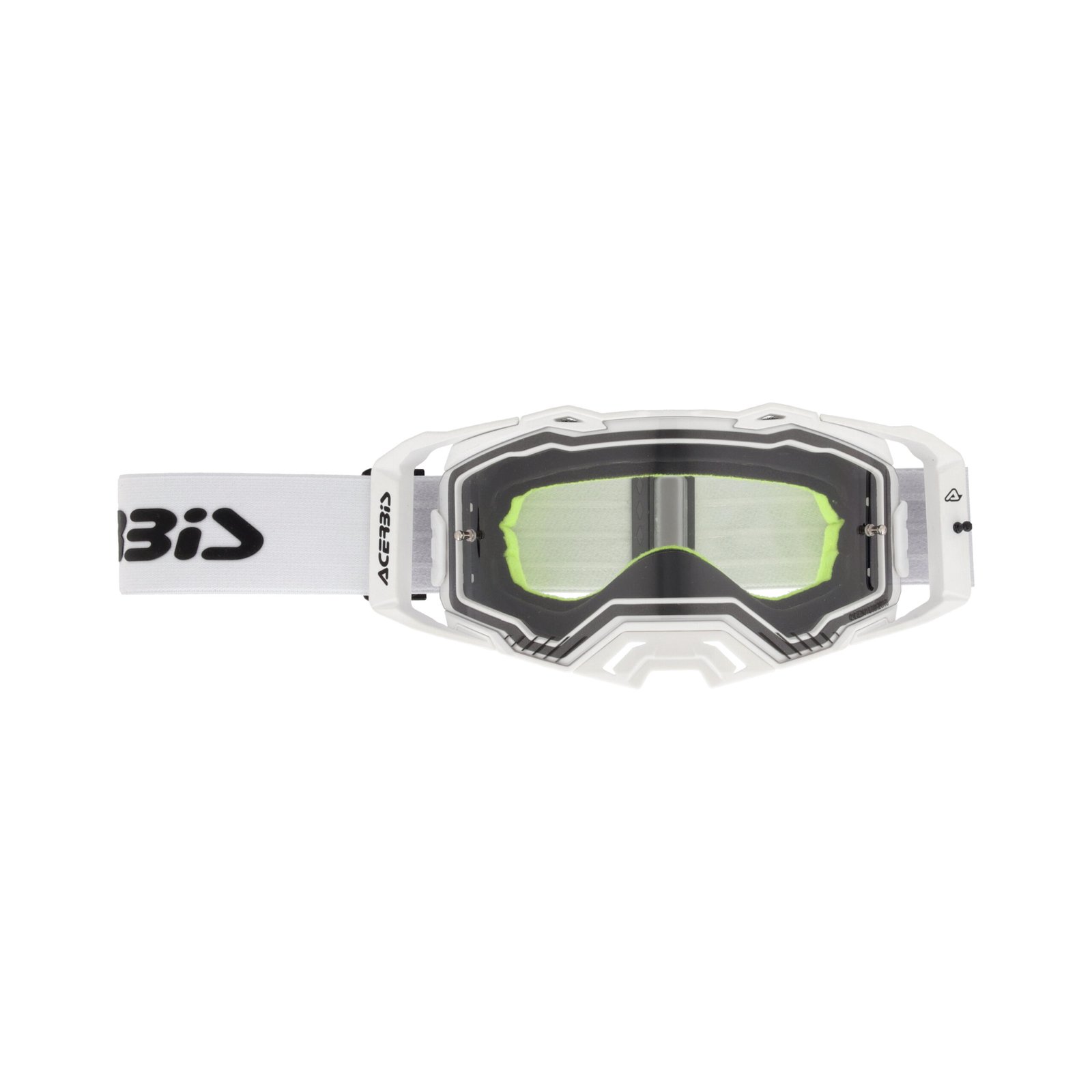 Maschera Motocross Enduro Acerbis Vulcan - Bianco ( 2027 ) - immagine 2