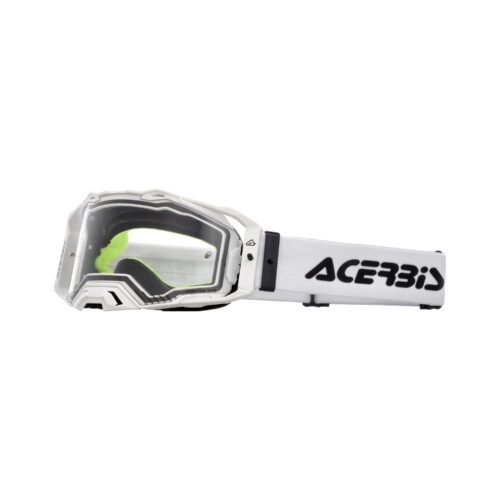 Maschera Motocross Enduro Acerbis Vulcan - Bianco ( 2027 )