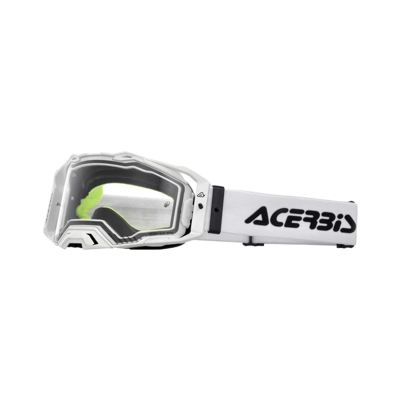 Maschera Motocross Enduro Acerbis Vulcan - Bianco ( 2027 )