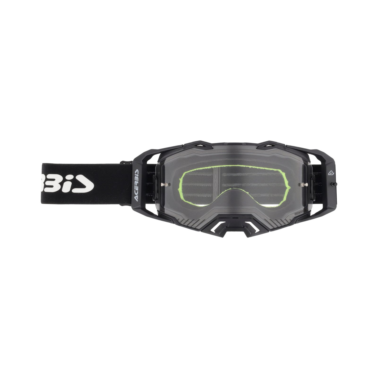 Maschera Motocross Enduro Acerbis Vulcan - Nero ( 2027 ) - immagine 2