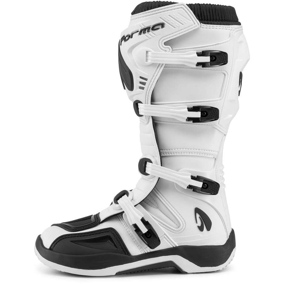 Stivali Moto Cross Enduro Forma Traction – Bianco/Nero - immagine 3