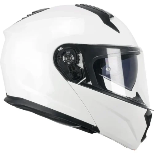 Casco Moto Scooter Modulare SKA-P 5THA FALCON MONO Bianco