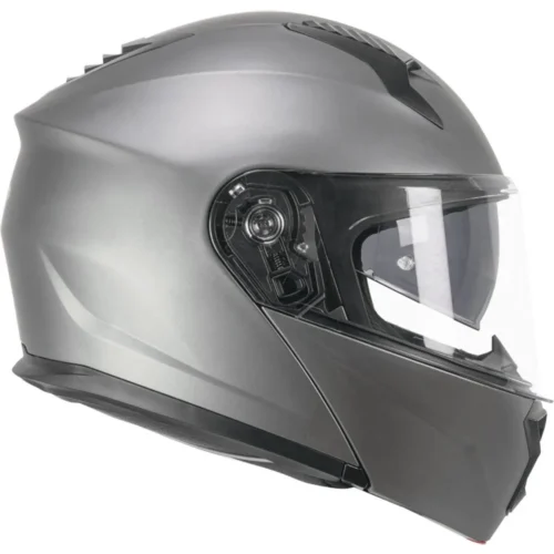 Casco Moto Scooter Modulare SKA-P 5THA FALCON MONO Grigio Opaco