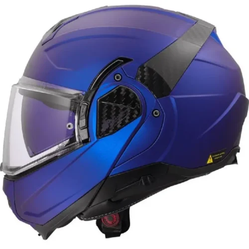 Casco Moto Modulare LS2 FF910 Advant 2 Solid Blu Navy | Blu Opaco